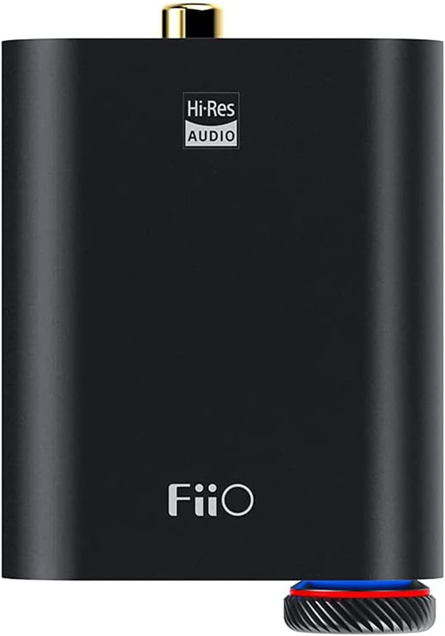 FiiO NEWK3 Amplifier Headphone Amps Portable High Resolution 384kHz/32bit DSD256 USB Type-C Lossless for PC/Laptop/Smartphones/Speaker Home Audio