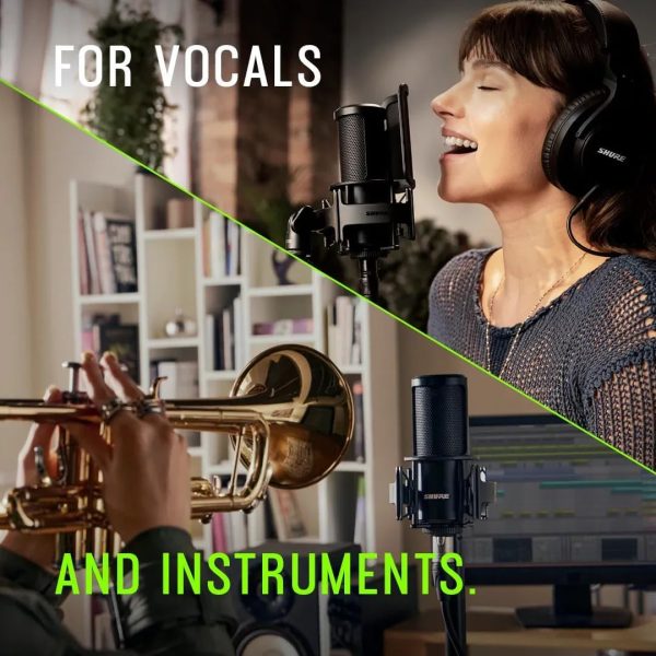 SM4 Studio Recording Microphone Kit, XLR Home Studio Condenser Mic with Mix-Ready Audio - All-Metal Construction, Includes Detachable Magnetic Pop Filter & Shock Mount (SM4-K-KIT) - Image 6